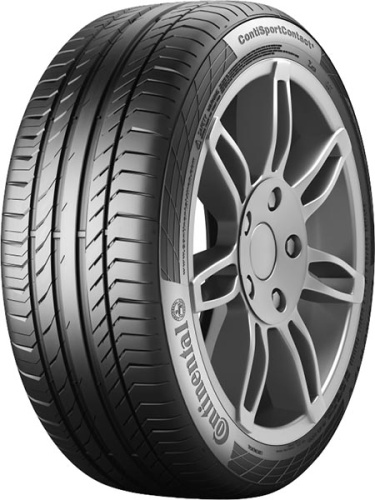 фото протектора и шины ContiSportContact 5 Шина Continental ContiSportContact 5 245/40 R18 97Y Runflat